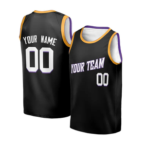 Maillots de basket-ball personnalisés OEM ODM de haute qualité avec design drapeau, 100 % polyester, séchage rapide, protection UV - Vêtements de sport en gros - Product Image 6