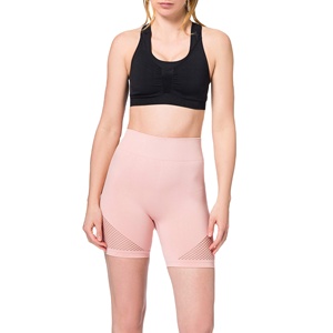 Short de compression de qualité supérieure pour femmes Polyester Spandex Tissu Taille haute Logo personnalisé Impression Maille Style Vente en gros Vêtements OEM - Product Image 1