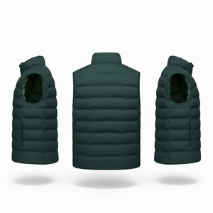 Chaleco Aislante Unisex Transpirable con Calefacción de Grafeno, con Capucha, Acolchado, sin Mangas, con Cierre, Ropa de Invierno Informal, Venta al Por Mayor OEM - Product Image 3