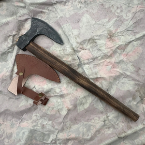 Hache forestière professionnelle en acier au carbone, manche en bois dur naturel, outil de coupe de bois robuste, fabricant OEM - Product Image 6