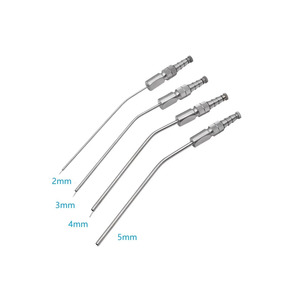PISSCO Surgical Suction Tube Fine Tip Suction <b>Instrument</b> ENT Suction <b>Instrument</b> Neurosurgery Suction Tube Stainless Steel - Product Image 5