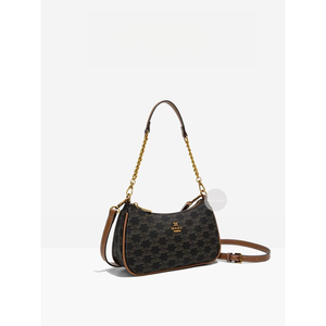 Bolso Bandolera Pequeño Cuadrado con Estampado de Logotipo Ly, Bolso de Mano de Lujo para Mujer, Diseño de Diseñador - Product Image 5