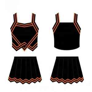 ชุดยูนิฟอร์มเชียร์ลีดเดอร์แขนยาวผ้าโพลีเอสเตอร์ 100% พิมพ์ลายดิจิทัลพร้อมโลโก้สั่งทำยอดนิยมล่าสุด - Product Image 4