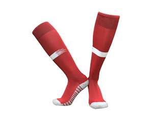 Green <b>Knee</b> <b>High</b> Soccer <b>Socks</b> for Adults Breathable Knitted Football Sport Wear Solid Color with <b>White</b> Stripe Design Soccer <b>Socks</b> - Product Image 2