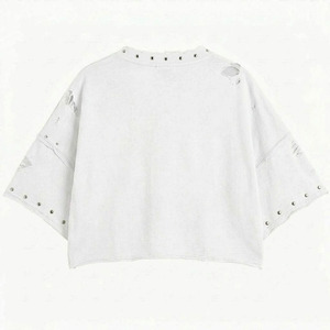 T-shirt unisexe en coton 100% noir imprimé sur mesure avec un design de casque de football américain - Product Image 2
