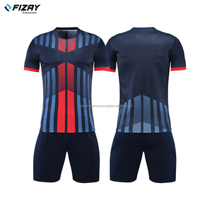 FIZAY ENTERPRISES Men's Custom Sublimation <b>Football</b> Jersey Uniform New Soccer Team <b>Shirt</b> and Shorts - Product Image 3
