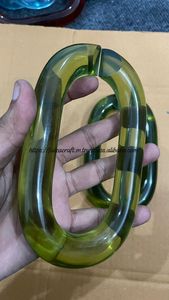 โซ่เชื่อมต่อเรซิ่นใสแบบหนาบาง ทำมือ เป็นมิตรกับสิ่งแวดล้อม คุณภาพสูง สำหรับตกแต่งบ้าน สำนักงาน ห้องพัก ของสะสม งานฝีมือ DIY - Product Image 2