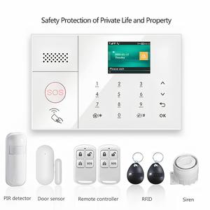 Sudex <b>Alarm</b> System for Home Burglar Security 433MHz WiFi GSM <b>Wireless</b> Tuya Smart <b>House</b> App Control Siren Sensor Protection Kit - Product Image 3