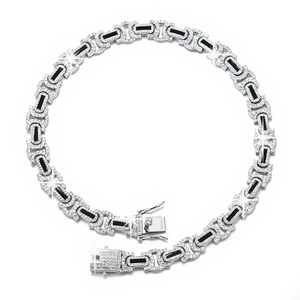 Custom 925 Sterling <b>Silver</b> Miami Cuban Link <b>Necklace</b> Hip hop Chain VVS Moissanite Rapper's Fine Chains <b>Necklaces</b> Gift <b>for</b> <b>Men</b> - Product Image 2
