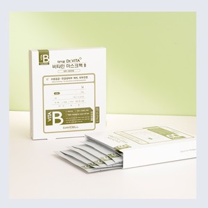 มาส์กหน้าบำรุงผิวหน้าสูตรเกาหลี Daycell Deycell Dr Vita Mask Pack B 25 กรัม 10 แผ่น แผ่นมาส์กหน้า แผ่นมาส์กหน้าแบบแผ่น มาส์กหน้าเกาหลี - Product Image 3