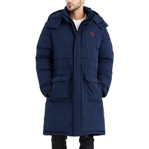 Chaqueta Larga Acolchada de Alto Rendimiento, Transpirable, Reversible, Resistente al Agua, Elegante y Casual para Viajes - Product Image 1