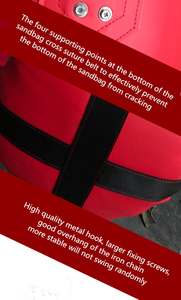 Bolsa de Boxeo Personalizada con Logotipo, Bolsas de Entrenamiento de Kickboxing, Bolsa de Boxeo Vacía Resistente de PU para Gimnasio MMA - Product Image 3