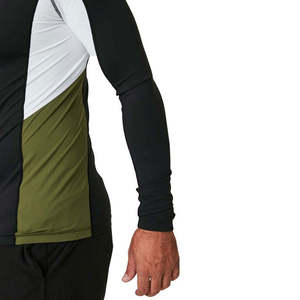 T-shirt de compression athlétique à manches longues pour hommes, idéal pour le fitness, l'entraînement, la course à pied et les activités sportives. - Product Image 4