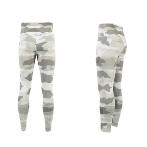 Leggings de yoga taille haute pour femmes, pantalons d'entraînement d'été avec contrôle du ventre, logo personnalisé, fitness, gym, moulants, grandes tailles, design sans couture - Product Image 1