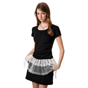 Camiseta Gráfica Extra Grande Personalizada para Mujer, Manga Corta, Ropa Deportiva, Camiseta de Gran Gramaje Personalizada - Product Image 4