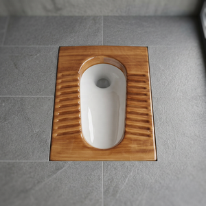 Burgundy <b>Ceramic</b> Orissa Squatting <b>Pan</b> Standard Size Floor Toilet WC From India Sanitary Ware Export Quality - Product Image 6