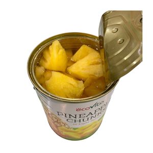 Deeply Sweet High Quality Factory Price Hot Sale Canned <b>Pineapple</b> Chunks In <b>Light</b> Syrup 20oz/30oz/A10 - Product Image 4