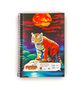 Hawamahal A4 XXL <b>Spiral</b> <b>Bound</b> Exercise <b>Notebook</b> 140 Pages 60 GSM Designer Floral Cover for School and College - Product Image 1