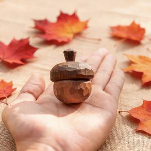 พวงกุญแจไม้สไตล์เรียบง่าย ทนทาน เหมาะสำหรับเป็นของขวัญและของแจก - Product Image 4