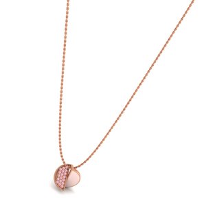 Collier en diamant de laboratoire pour femmes avec accents de pierres brillantes pour bijoux fins et collections de mariée - Product Image 1