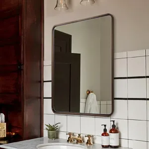 Handmade Metal Wall <b>Mirror</b> Premium Artistic Decorative Accent <b>Mirror</b> for Living Room Bedroom Dining Room Modern InteriorGold - Product Image 3