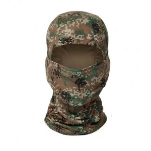หน้ากากบาลาคลาวาลายพรางสำหรับกิจกรรมกลางแจ้ง แบบ unisex สำหรับผู้ใหญ่ แห้งเร็ว ระบายอากาศได้ดี ป้องกันแสงแดด ขนาด 56-58 ซม. ผลิตจากโพลีเอสเตอร์ พิมพ์ลายแบบ Sublimation - Product Image 3