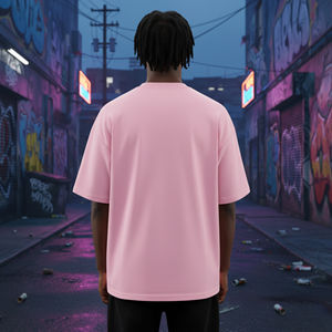 T-shirt pour homme 100% coton tendance, logo imprimé numérique personnalisé, 180 g/m², uni, de haute qualité, streetwear hip-hop - Product Image 5