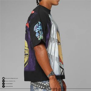 Camiseta Oversize de Algodón 100% con Logo Personalizado, Estampado Digital, Tejido Grueso, Ecológica, Anti-UV, Transpirable, Estilo Urbano, Hombro Caído - Product Image 6