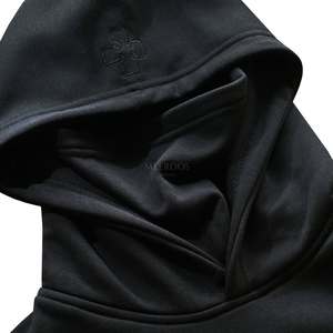 ฮู้ดหน้ากากบาลาคลาวาขนาดใหญ่พิเศษ ผ้าฝ้ายพรีเมียม 450GSM ปักลาย 3 มิติ ผลิตโดย Meeroos Industries - Product Image 3