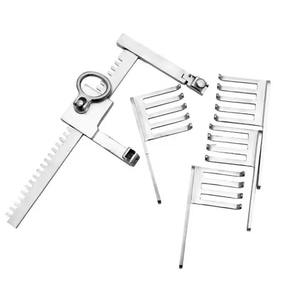 Écarteur de vertèbres à bras articulés détachables, quatre lames, instruments chirurgicaux orthopédiques manuels, ensemble de rétracteurs de colonne vertébrale par Grip Surgical - Product Image 4