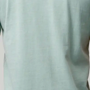 T-shirt personnalisé 2025 100 % coton à col rond pour homme, style vintage uni délavé à l'acide, coupe oversize avec impression sérigraphiée épaisse - Product Image 5