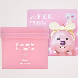 Produits de soin coréens Ripeulraimi Ceramide Morning Pad 70 feuilles – Toner pour le visage et les pores - Product Image 3