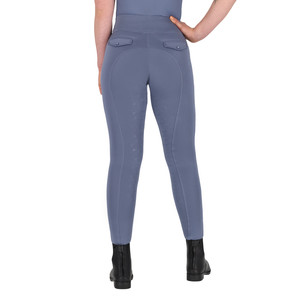 High Quality 4-way Stretch Horse Riding Breeches <b>Leggings</b> Tights <b>Equestrian</b> Wear Pants on Technical Fabric with Soft Feel - Product Image 2