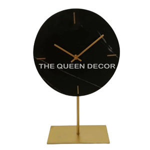Contemporary Shiny Polished Aluminum Metal Telescope Shape <b>Table</b> <b>Clock</b> Wholesale Price <b>Table</b> Top Decoration - Product Image 3