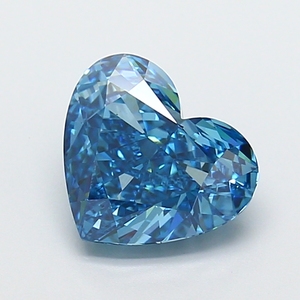 Diamant bleu cœur fantaisie de 2,6 carats, pureté VS1, qualité supérieure, pierre précieuse naturelle pour créations de designers - Product Image 3