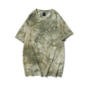 Camiseta de algodón con lavado ácido estilo hip hop para hombre, camiseta vintage con logo personalizado impreso, camisetas de moda lavadas al por mayor - Product Image 2