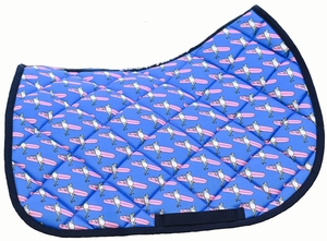 Tapis de Selle Équestre de Luxe en Satin Élégant avec Rembourrage en Mousse 550 GSM, Marque Privée, Vente Directe Usine - Product Image 2