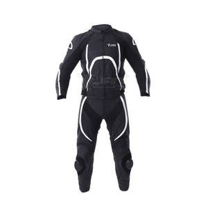 Traje de Motociclismo de Cuero para Hombre, Estilo Bobber, para Carreras, de una Pieza, Hyper Speed 2, Tipo Monkey - Product Image 3