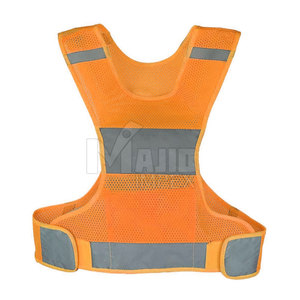 High Visibility Outdoor Jogging Fitness Exercise Gear High Vis <b>Running</b> <b>Vest</b> Reflective Safety Gear - Product Image 4