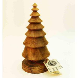 Árbol de Navidad de Madera Natural Sólida Hecho a Mano, Diseño Moderno, Personalizable, para Decoración Festiva de Mesa, a Buen Precio - Product Image 3