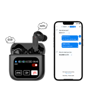 Audífonos con Traductor de IA en Tiempo Real de 144 <span class=keywords><strong>Idiomas</strong></span>, Pantalla OLED, Traducción Simultánea para Usuarios de Android - Product Image 1