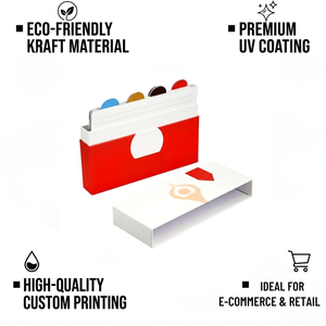 Caja de Juguetes de Papel Kraft Impresa Personalizada con Laminación Mate y Recubrimiento UV |   Empaque Rígido Rectangular Ecológico con Forro de Esponja - Product Image 6