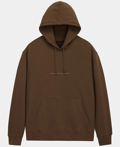 เสื้อฮู้ดโอเวอร์ไซส์ ยูนิเซ็กซ์ ผ้าฝ้ายฟลีซ 100% หนัก 400 กรัม สำหรับฤดูหนาว ทรงไหล่ตก คอกลม แบบสวมหัว ลายเรียบ ระบายอากาศได้ดี พิมพ์ลายดิจิตอล - Product Image 1