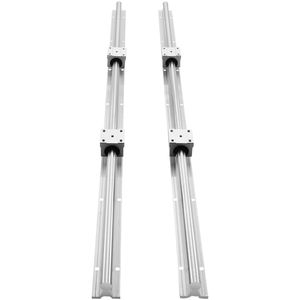 Kit Guida Lineare SBR20 800mm per Macchine CNC, Componenti Principali PLC, Include 2 Guide da 31,5 Pollici e 4 Blocchi SBR20UU, Automazione P - Product Image 1