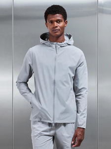 Conjunto Deportivo Ligero con Capucha para Hombre, Chaqueta con Cierre Completo y Pantalones, Transpirable, Color Sólido, Ropa Casual de Calle para Primavera - Product Image 5