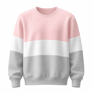 Custom Solid Winter Pullover <b>Fleece</b> <b>Sweatshirt</b> Regular Fit Knitted Casual Unisex OEM ODM Private Labeling Services - Product Image 1