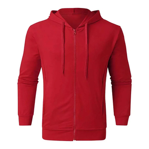 Mens 100% Cotton Winter <b>Fleece</b> Lightweight Breathable Hoodie Custom Logo Design for Fitness Gym <b>Running</b> Training Export Supplier - Product Image 1