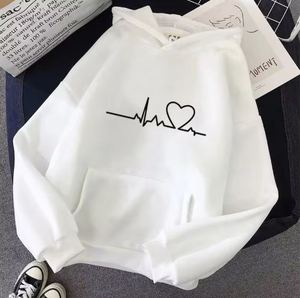 Sweat-shirts à capuche surdimensionnés pour femmes, hiver, 100% coton, polaire, écologiques, coupe-vent, respirants, séchage rapide, imprimés sur mesure - Product Image 3