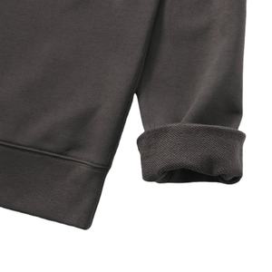 เสื้อสเวตเชิ้ตคอกลมโอเวอร์ไซส์ผ้าฝ้าย 100% สำหรับผู้หญิง ออกแบบเองได้ คุณภาพสูง ทรงหลวมไหล่ตก สีพื้น เสื้อสเวตเชิ้ตแบบยูนิเซ็กซ์ - Product Image 5