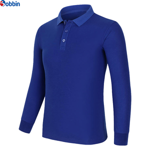 Polos de Hombre de Algodón Personalizados Casuales de Alta Calidad, Polos de Manga Larga Transpirables para Hombre, Diseño Casual - Product Image 2